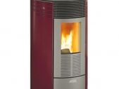 Redonda 12 Bordeaux Wood Pellet Stove