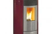 Redonda 12 Bordeaux Wood Pellet Stove