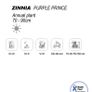 (Z) Zinnia Purple Prince seeds 1g (approx. 100 seeds) (414796) Image 2
