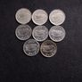 Ireland/Eire : 10p Decimal Coins - Small Size , Full Coin Set - Circulated Image 2
