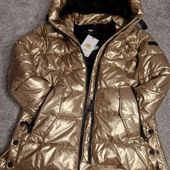 DKNY Women's Glossy Puffer Jacket
