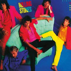 Rolling Stones Dirty Work UK Pressing Vinyl 1986 Rock