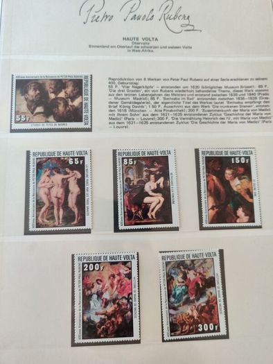 Paul Rubens 55 Pages Stamps Album World Collection