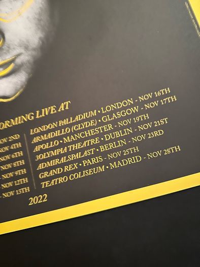 Bono stories of surrender official poster / as new U2