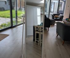 ikea white standing mirror
