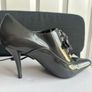 Nine West grey patent shoes - sz 6 Image 8