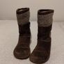 Clarks Kids Brown Suede lined Boots Image 2
