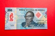 Angola. 200   Kwanzas . 2020 Pick  160a  Polymer / Plastic ( Uncirculated )