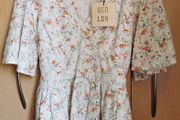 BNWT - QED London flower print blouse UK 12