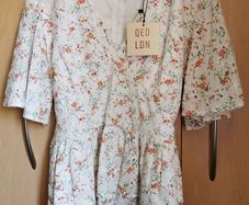 BNWT - QED London flower print blouse UK 12