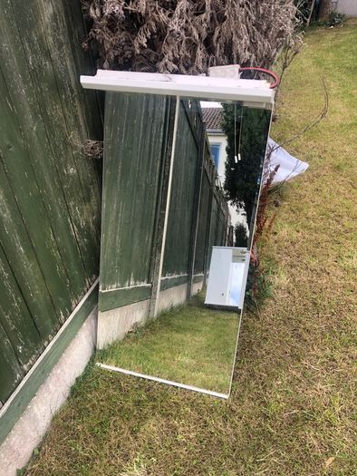 bathroom mirror