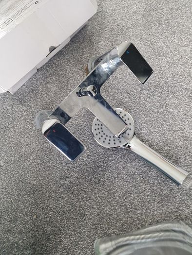 Sonas mixed tap with new shower connection