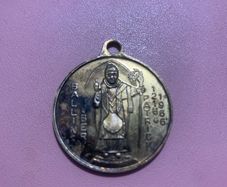 Vintage St Patrick Medallion