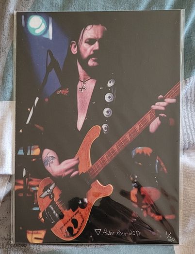 Lemmy Kilmister A4 limited edition artprint
