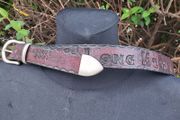 Long Kesh Republican Prisoner Leather Belt