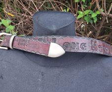Long Kesh Republican Prisoner Leather Belt