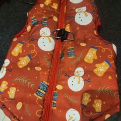 Christmas dog jacket