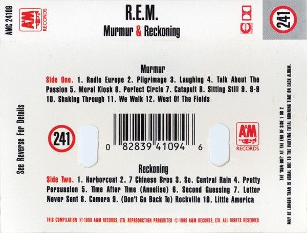 R.E.M.  |  Murmur & Reckoning