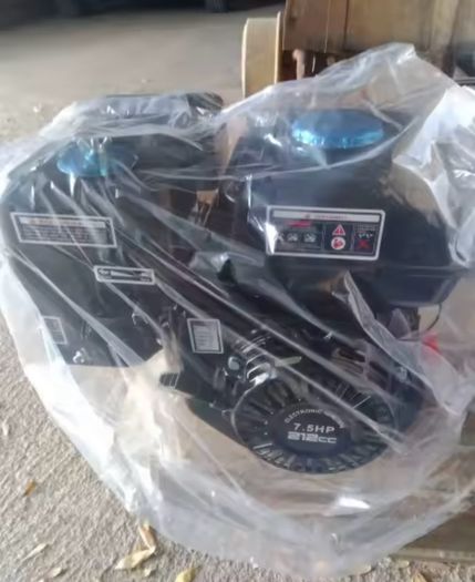 7.5 HP Petrol engine, 20mm Shaft OHV Pull Start Air Cooled Petrol Engine for Generator Water Pump Go-Kart