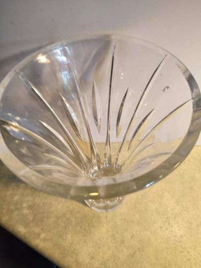 Marquis By Waterford Sheridan Collection Vase Trumpet Crystal Vase .  No. 5