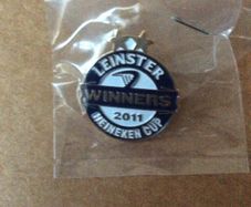 Leinster Rugby. Not A Leinster Jersey. Collectors Badge. Official Leinster Rugby Supporters Club Item.