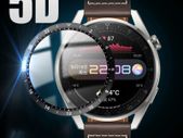 5D Soft Glass Protective Film For Huawei Watch 3 Pro Full Curved Cover Screen Protector for Huawei Watch 3 Pro Smartwatch