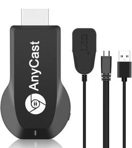 Wireless Display Adapter, 4K 1080P HD-MI WiFi Mobile Screen Mirroring Receiver Dongle for i-Phone Mac i-OS Android to TV Projector Support Miracast Airplay DLNA