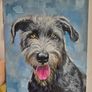 Irish Wolfhound - oil painting Image 8