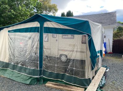 caravan awning
