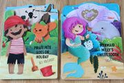 Pirate and Mermaid books X  2 for 7 euro