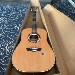 Solid Spruce Dreadnought Harley Benton Custom Line Cld10s Acoustic Guitar