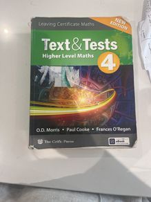 Text and Tests 4 leaving cert maths Higher Level