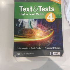 Text and Tests 4 leaving cert maths Higher Level