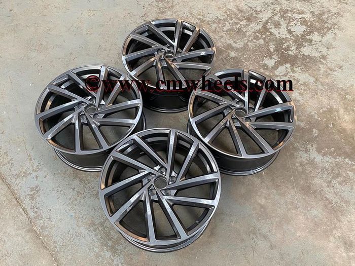 18 19" Inch Spielbergs Style Wheels VW Golf R MK5 MK6 MK7 MK7.5 Audi A3 Seat Leon Caddy Van Gti Gtd scirocco skoda superb octavia estate  5x112