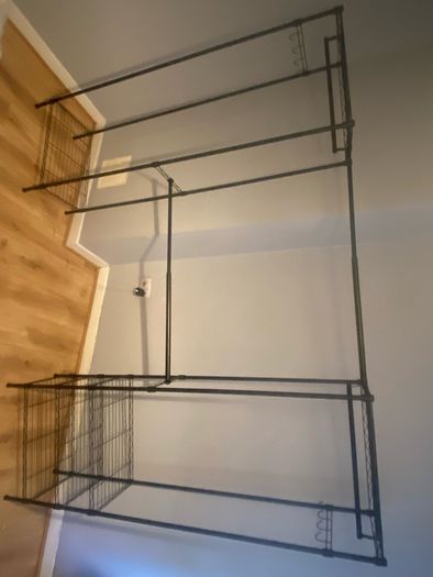 Expandable Heavy Duty Metal Closet Rack