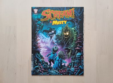 2000AD Misty & Scream Halloween Special Alt Cover 2018