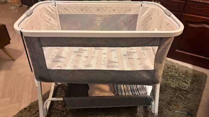 Bellababy Bedside Crib / Bassinet - Grey
