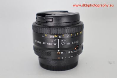 Nikon Af 50mm F1.8 D Lens #0340