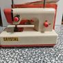 Vintage Crystal brand battery operated toy sewing machine, Very retro Image 2