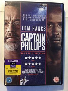 Captain Phillips [2013] Tom Hanks & Barkhad Abdi [Movie DVD]