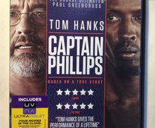 Captain Phillips [2013] Tom Hanks & Barkhad Abdi [Movie DVD]