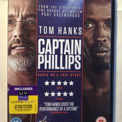 Captain Phillips [2013] Tom Hanks & Barkhad Abdi [Movie DVD]