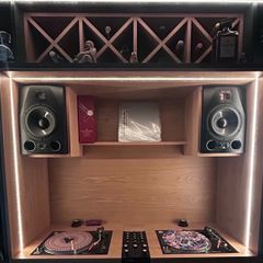 2 X Technics SL-1200MK2 turntables, 2 X Traktor scratch vinyl records, Native instruments Z2 mixer with all connections,2 X Kali LP6 speakers and a pair of Sony headphones