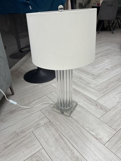 large glass lamp ,