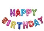 Happy Birthday  Foil Balloons Letters