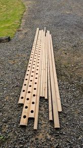 Timber for handrails