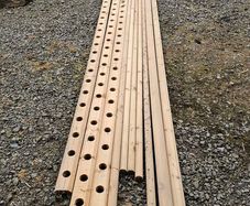 Timber for handrails