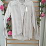 blouse Bnwt yaya biker shade long sleeve beige blouse size 36 Image 10