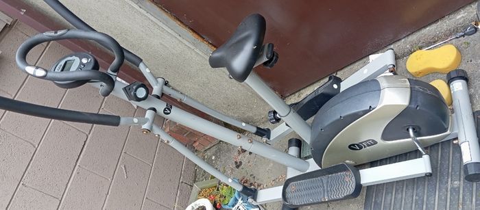 bike and elliptical trainer
