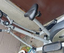 bike and elliptical trainer